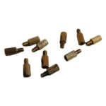 Small Pillar Spacer with Thread – 4mm Body, 7mm Thread (Pack of 10)