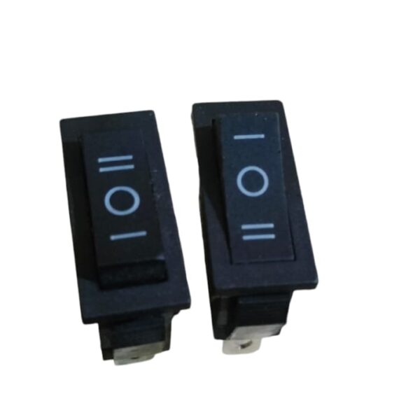 Rocker switch on off on 3 way