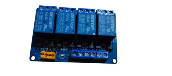 12V 4 Channel Relay Module (with Optocoupler)