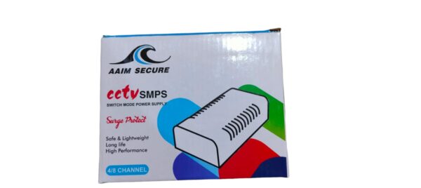 AAIM Secure 4 to 8 Channel CCTV Power Supply