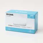 D-Link DES-1005C 5-Port 10/100 Mbps Fast Ethernet Desktop Switch