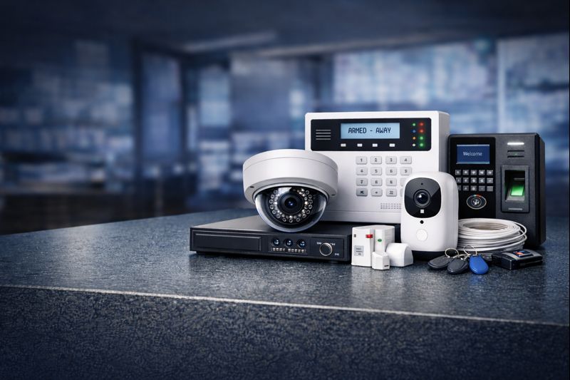 Surveillance Cameras • Alarm Systems • Access Control • Smart Cameras & More