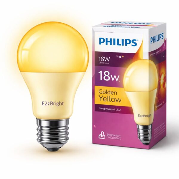 Philips AceBright golden yellow 18W LED bulb