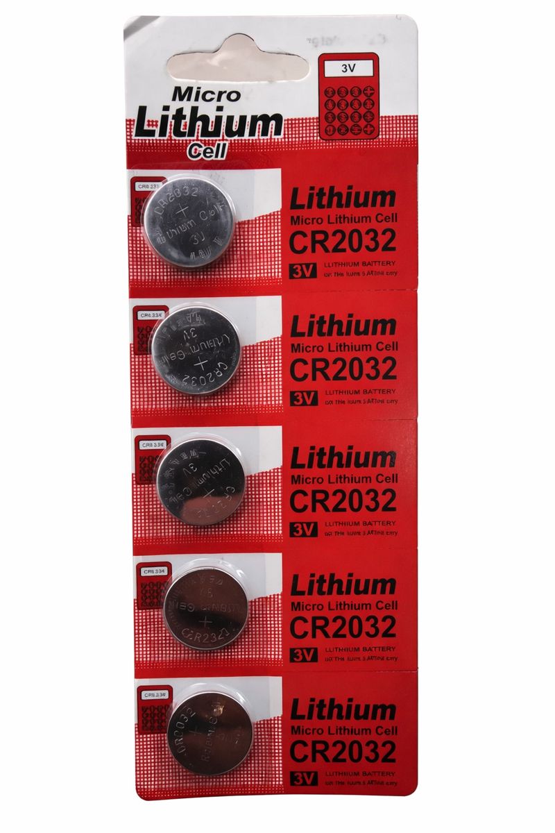 CR2032 3V Micro Lithium Coin Battery